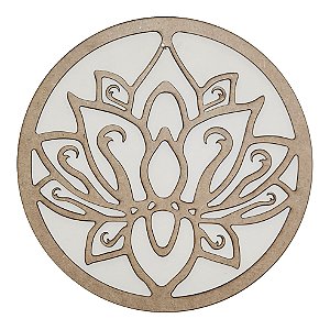 FLOR DE LOTUS SIMPLES NO ARO