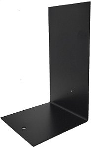 Aparador de Livros, Bibliocanto, 1 par, Metal, Preto, GV Office