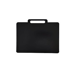 Prancheta p/ Desenho Portátil A4 c/ Alça Madeira MDF Preto