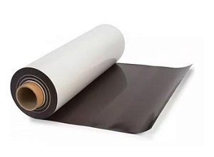 Manta Magnética Adesivada Imã Geladeira, 7 Metros x 30cm x 0,3mm