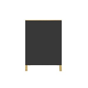 Cavalete Mini Lousa Tripé Preta Quadro Negro p/ Balcão, Propaganda 38x20cm Gv Office