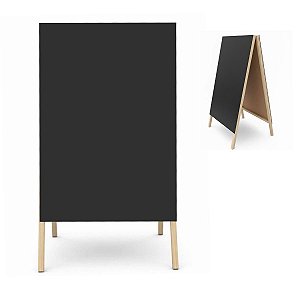 Cavalete de Propaganda 65x45cm Dupla Face para Calçada Ideal para Lojas Promoções Ofertas Comércio Restaurantes