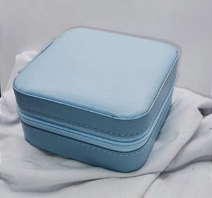 Porta joias de plástico - Azul bebê