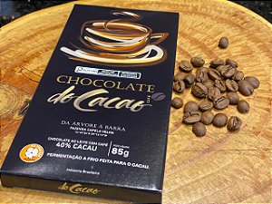 Chocolate ao Leite com Café 85g Do Cacao - Fazenda Capela Velha
