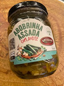 Abobrinha Assada com Azeite