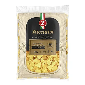 Capeletti Colonial de Carne Zaccaron Congelado 400g