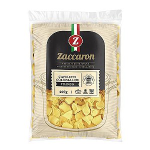 Capeletti De Frango Feito a Mão Zaccaron Congelado 400g