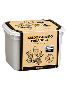 Caldo para Sopa Zaccaron 1500 ml Congelado