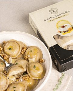 Massa Recheada Brie,Nozes e Mel Zaccaron 350g