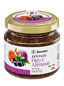 Antepasto de Figo com Azeitonas Zacaron 130 g