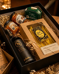 Box Vinho e Massa com Malbec Quinta da Neve