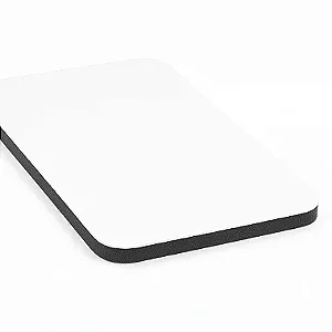 Chapa de ACM  3mmx1500X5000  - Branco neve brilhante