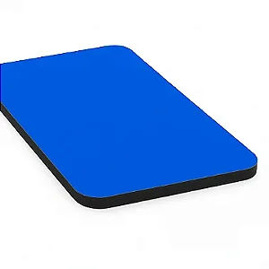 Chapa de ACM  3mmx1500X 5000  - Azul brilho