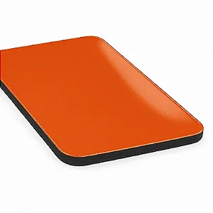 Chapa de ACM  3mmx1500X 5000  - Laranja brilhante