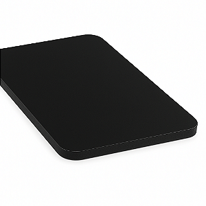 Chapa de ACM  3mm - Preto Brilhante