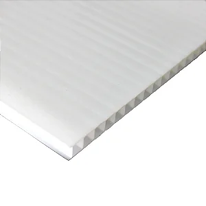 Chapa de Policarbonato Alveolar - Branco