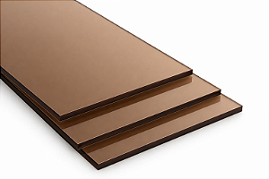Policarbonato Compacto LEXAN - Bronze 3 até 12mm