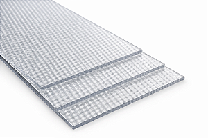 Policarbonato Compacto LEXAN - Prismatico Branco 3mm