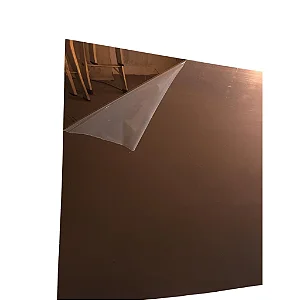 Chapa de Acrilico Espelhado Bronze - 2000x1000 2MM