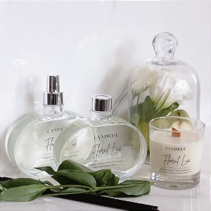 Kit Floral Lux - Aromatizantes e Vela