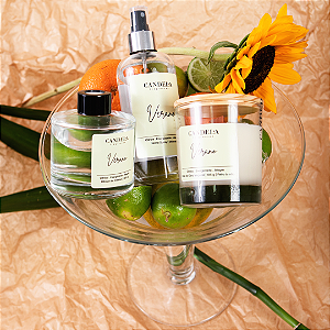 Kit Verano (Vela, Difusor e Home Spray)