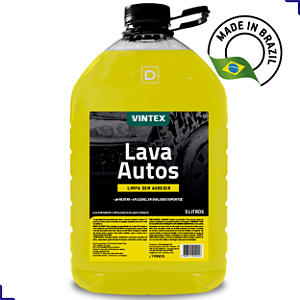 LAVA AUTOS VINTEX SHAMPOO AUTOMOTIVO CONCENTRADO 5 LITROS