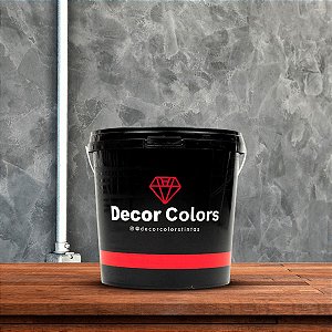 Cimento Queimado Rústico Grafite 5 kg Decor Colors
