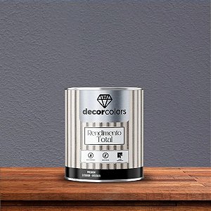 Tinta Premium Rendimento Total Decor Colors 3,6 L Poseidon