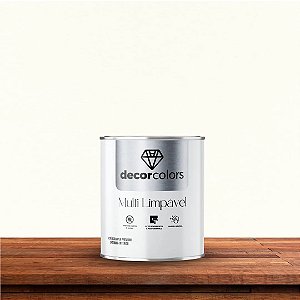 Tinta Multi Limpável Decor Colors 3,6 Litros Algodão Natural