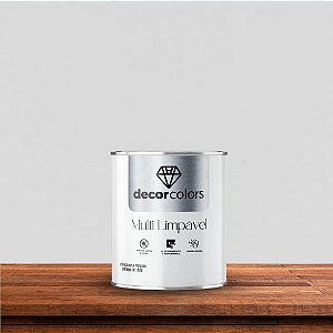 Tinta Multi Limpável Decor Colors 3,6 Litros Cinza Natural