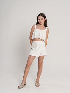 Conjunto Linho Pedraria Off White