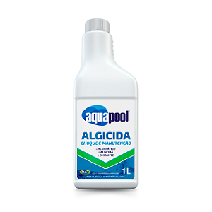 AQUAPOOL ALGICIDA CHOQUE E MANUTENÇÃO 1 LT