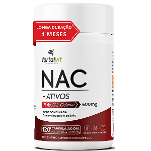 NAC + Ativos 2 meses 60 Cápsulas