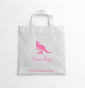 Sacola alça fita 30x45 Personalizada