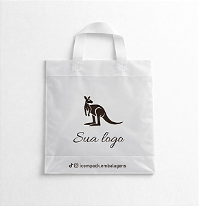 Sacola alça fita 40x50 Personalizada