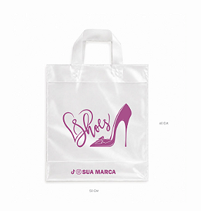 Sacola alça fita 40x50 Personalizada
