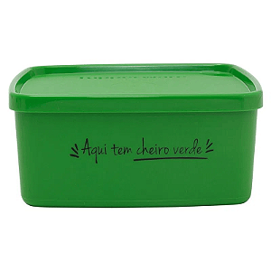 Tupperware Jeitosinho 400ml Aqui Tem Cheiro Verde