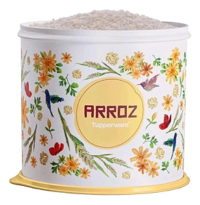 Tupperware Tupper Caixa 5kg Arroz Floral
