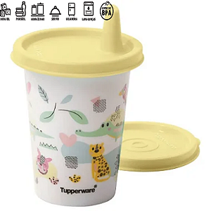 Tupperware Copinho Com Bico 200ml Mini Floresta