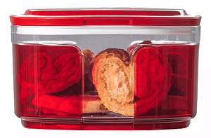 Tupperware Pote Visual Chrismas 700ml