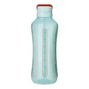 Tupperware Garrafa de Agua Aquavibe 2L com Canudo Aquamarine #