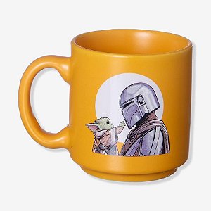 Mini Caneca 100ml mandalorian - Zona Criativa #