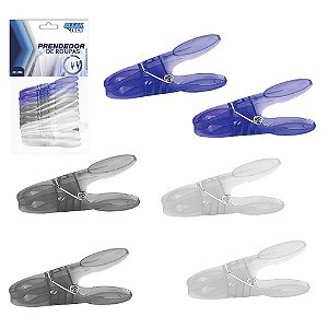 Prendedor de Roupas Coloridos - Pacote com 20 Unidades #