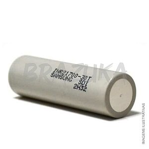 BATERIA SAMSUNG 30T TAMANHO 21700 3000mAh - UND