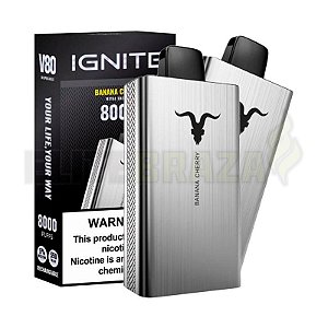 POD DESCARTÁVEL IGNITE V80 metal edition 8000 PUFF - und
