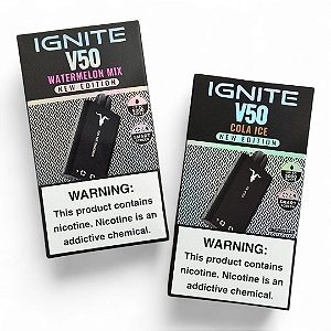 IGNITE V50 NEW EDITION - 5000 PUFFS - POD DESCARTÁVEL
