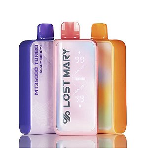 LOST MARY MT 35000  TURBO - 5% - POD DESCARTAVEL
