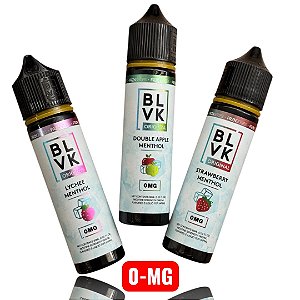 BLVK FRZN SERIES - 60ml 0MG - JUICE FREE BASE