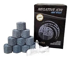 Midia Biologica Nano Rings Negative Ion Ocean Tech 1kg