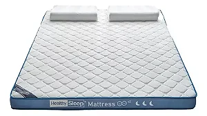 Colchão Pillowtop Espuma Solteiro Dobrável Látex Natural